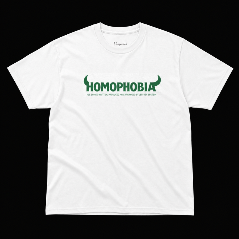 HOMOPHOBIA: CHROMAKOPIA PARODY T-SHIRT
