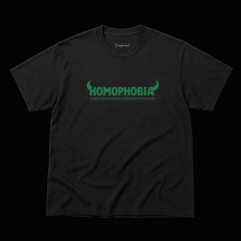 HOMOPHOBIA: CHROMAKOPIA PARODY T-SHIRT
