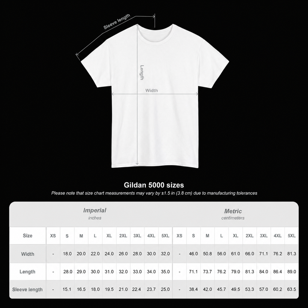 FRONT TEXT/ BACK TEXT T-SHIRT