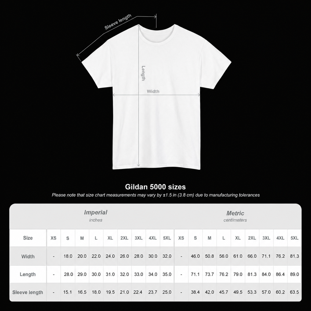 FRONT TEXT/ BACK TEXT T-SHIRT